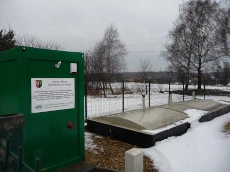 Zdjęcie prezentujące oczyszczalnie ścieków przy ul. Rybnickiej