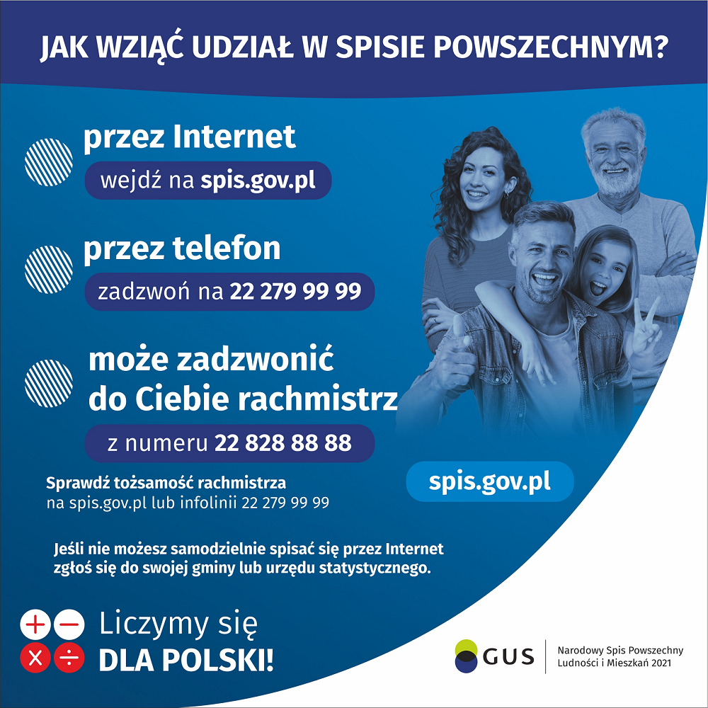 Plakat spis powszechny